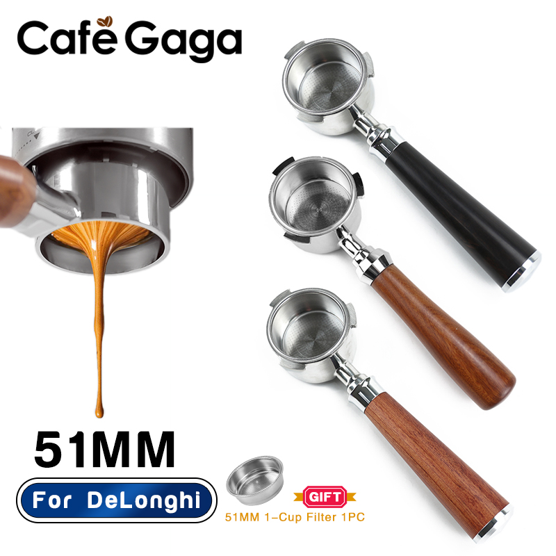 Delonghi Espresso Dedica 685 - Portafiltro Sem Fundo de 51mm para