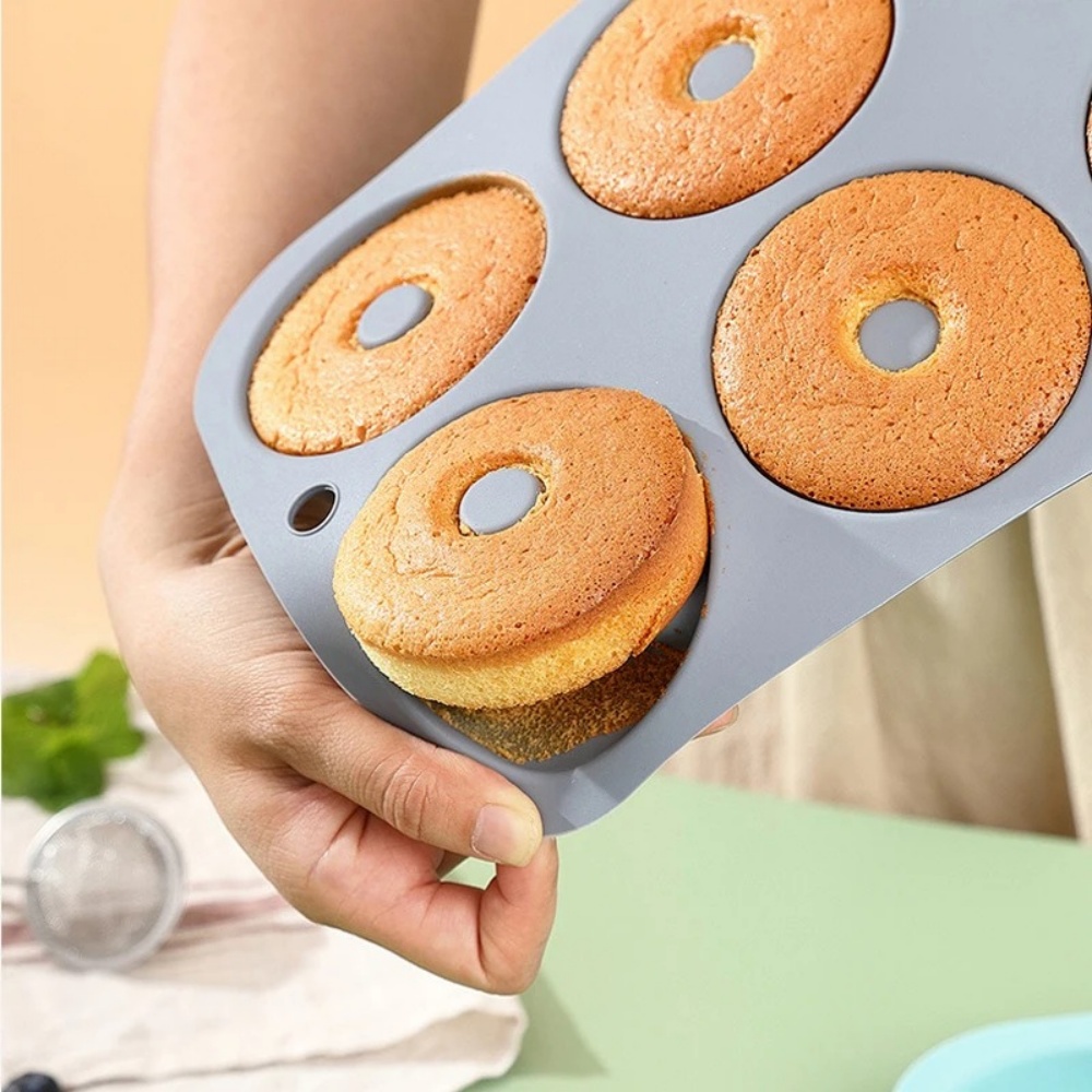 Forma de Silicone Antiaderente - Donut Mold Silicone avaliação e preço