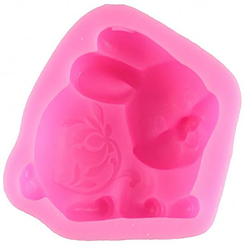 Molde de sabão de silicone de  - Bunny Cake Mold avaliação e preço