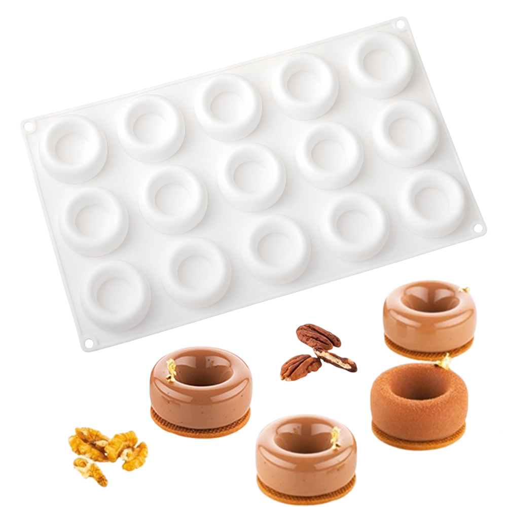 Formas de Silicone para Chocol - Donut Mold Silicone avaliação e preço
