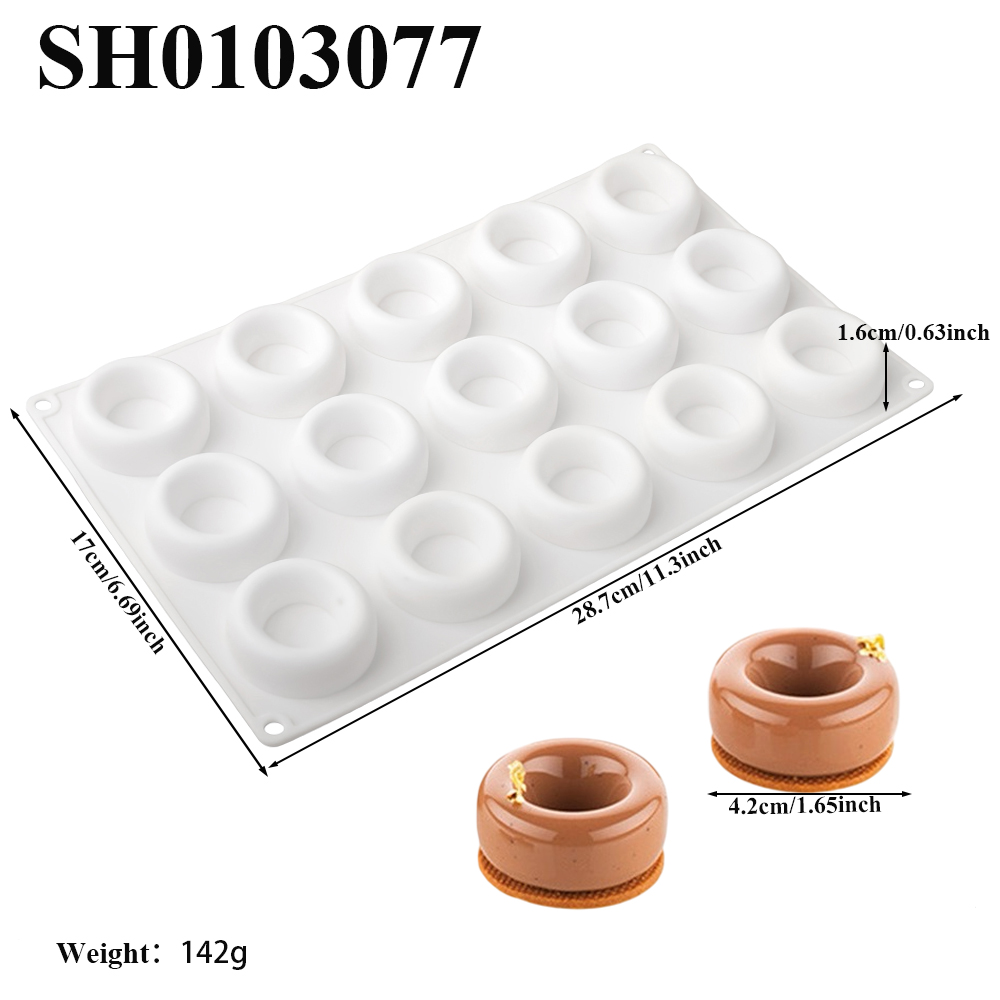 Formas de Silicone para Chocol - Donut Mold Silicone avaliação e preço