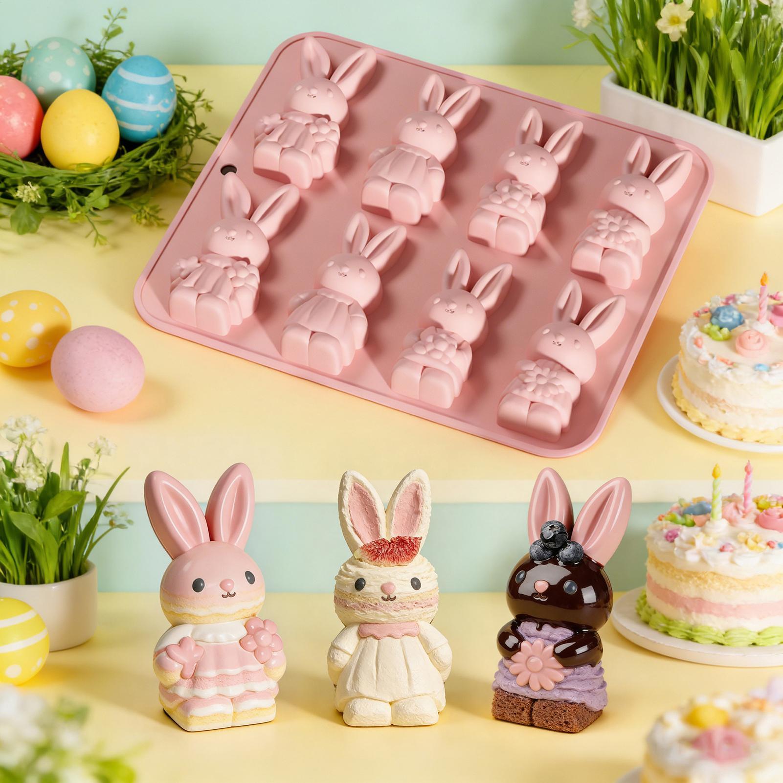 Molde de Silicone Criativo de  - Bunny Cake Mold avaliação e preço