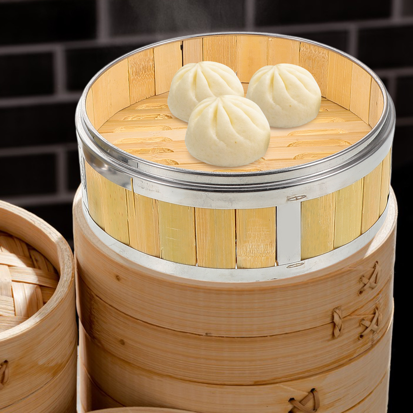 Cesto de Bambu Tradicional par - Bao Steamer Bamboo avaliação e preço
